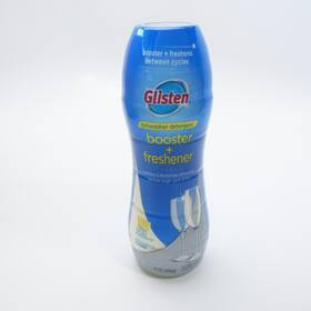 Glisten 076168001708 Dishwasher Detergent Booster Freshener Cleaner Eliminates Odors Spots