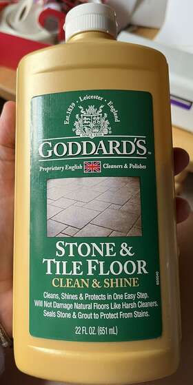 707558 Goddard S Goddards Stone And Tile Floor Cleaner - Cleans Shines Protects 22 Oz