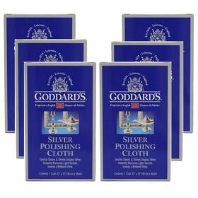 707489 Goddards Cotton Silver Polishing Cloth For Cleaning Jewelry Gold Dinnerware