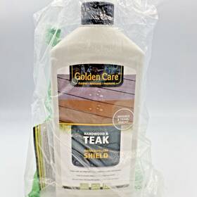 Golden Care Company 714947001519 Hardwood And Teak Water-repellent Shield 33 Oz New Sealed