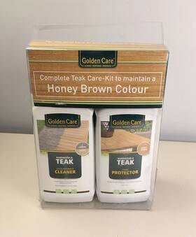 Gtc052951 Golden Care Teak Cleaner And Protector Water Based To Maintain A Honey Brown Color