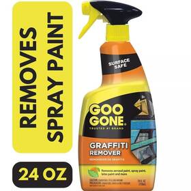 Goo Gone 070048021329 Graffiti Remover Spray Cleaner For Aerosol Paint And Acrylic