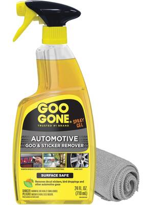 Goo Gone 070048022531 Automotive Adhesive Remover And Grime Cleaner For Bumper Stickers