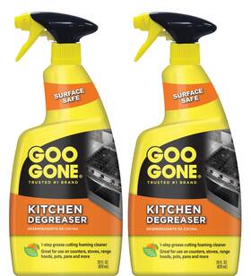 Goo Gone 070048218231 Foaming Kitchen Degreaser- Removes Baked-on Food Grease Splatter And Grime
