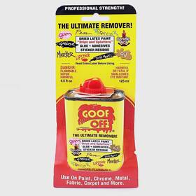 Goof Off 023494000424 Vtg Advertising Ultimate Remover Collectible Can Tin 4.5 Fl Oz - Read