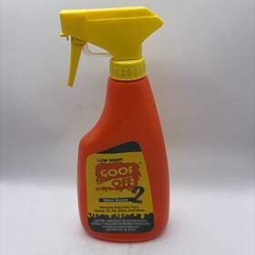 Goof Off 2 023494000615 Water Based Low Odor Removes Dried Latex Paint 16 Oz 80% Full