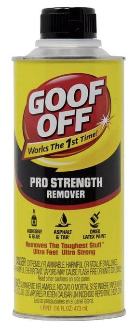 Fg653 Goof Off Professional Pro Strength Paint And Graffiti Remover 16 Ounce