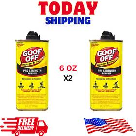 Fg661 Goof Off Off. Professional Strength Remover For Paint And Adhesive 6 Fl. Oz