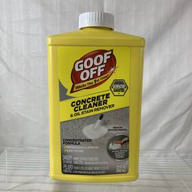 Fg820 Goof Off Concrete Cleaner And Oil Stain Remover 32 Fl Oz Concentrated Formula