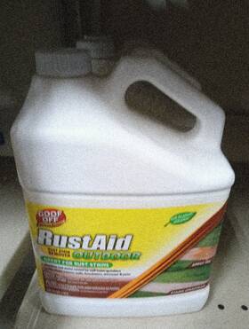 J9373 Goof Off Rust Aid Outdoor Stain Remover -1 Gallon 076