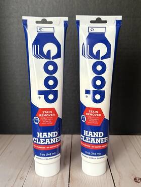 Goop 041251001057 Set Of 2 5 Oz Hand Cleaner Tube New Original Cream Formula