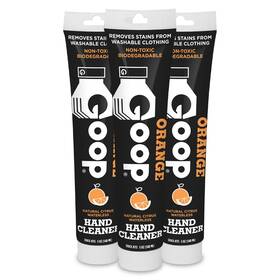 Goop 785923334998 Orange Multi Purpose Hand Cleaner And Stain Remover - 5 Oz Tube Pack Of 3