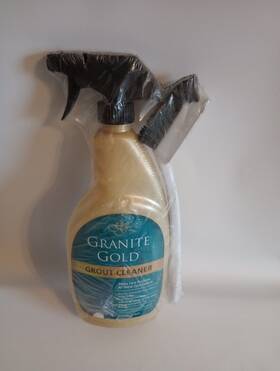 Granite Gold 445012056011 24 Oz. Grout Cleaner With Brush