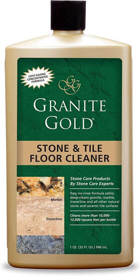 Granite Gold 794628298368 Stone And Tile Floor Cleaner - No-rinse Deep Cleaning Marble Traver