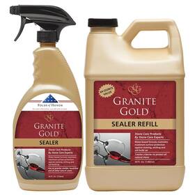Granite Gold 850049750103 Water-based Sealer Spray Protection For Marble Travertine Natural
