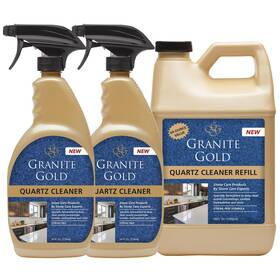 Granite Gold 850049750127 Quartz Cleaner Spray For Caesarstone Cambria Silestone And All Other