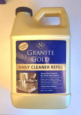 Gg0040 Granite Gold Daily Cleaner 64 Ounce Refill For Natural Stone Surfaces