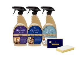 Gg0044 Granite Gold Home Care Collection Streak-free Cleaning For Marble Travertine Qu