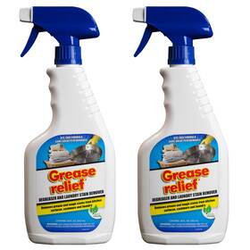 Grease Relief 075929998547 Degreaser And Laundry Stain Remover - Heavy Duty Kitchen Cleaner Spray/all Pu