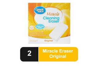 Great Value 078742011462 Miracle Cleaning Eraser Two Count