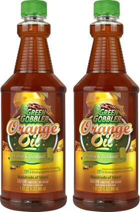 Green Gobbler 313112631643 Cold Pressed Concentrated Orange Oil For Home And Outdoor Multi-pu
