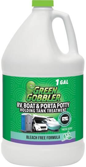 3934311 Green Gobbler Portable Toilet Porta Potty Chemical Waste Digestant And Deodorizer - 1 Gallon