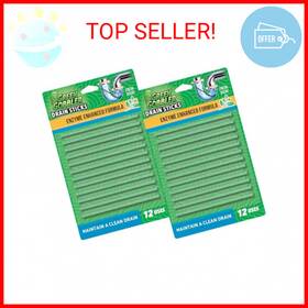 3x-0irr-kjrd Green Gobbler Drain Cleaner And Deodorizer Fresh Scent Sticks For Toilet Tanks Si