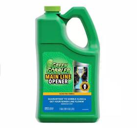 Green Gobbler 853908006700 1 Gal. Main Line Drain Sewer Opener And Toilet Clog Remover
