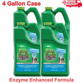 Green Gobbler 859501007298 Enzymes For Grease Trap And Sewer Controls Foul Odors Septic Tanks&drains 4 Gal
