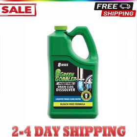 G8021jw Green Gobbler Industrial Strength Drain Clog Remover And Cleaner Liquid Gel-1 Gall