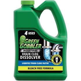 G8022jw Green Gobbler Industrial Strength Drain Clog Remover And Cleaner Liquid Gel- 64oz