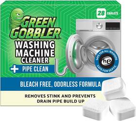 G8075 Green Gobbler Washing Machine Cleaner Tablets With Pipe Clean Technology
