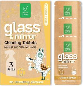 Green Llama 62291 Window Glass Refill 3 Pack Compostable