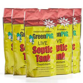 Green Pig 885330969490 56 Live Septic Tank Treatment 5-year Supply Ultimate Solution In Pr