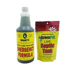 Green Pig Septic Tank Treatment Emergency Formula Quickly Breaks Down Clogged 1qt