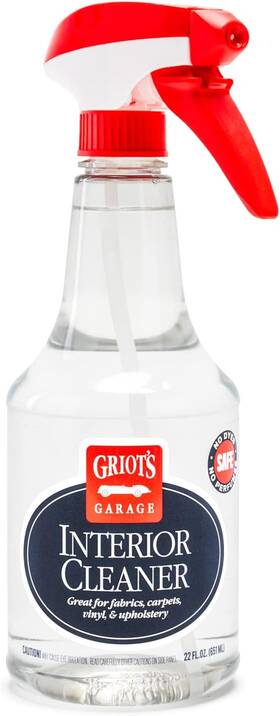 10956 Griots Garage Interior Cleaner 22oz Safe On All Surfaces Car