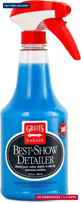 10980 Griots Garage Best Of Show Detailer For Car Detailing Wipes Away Dust Fingerp