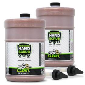 U128 Grip Clean 2pk Ultra Heavy Duty Hand Cleaner With Exfoliating Walnut Scrub For Mecha