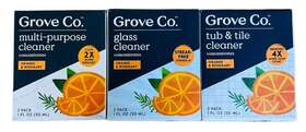 Grove Co. 819978027274 Multi-purpose Cleaner Glass And Tub Tile Orange Rosemary