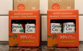 Grove Collaborative 810088123979 2 - Co. Multi-purpose Cleaner Concentrate Orange And Rosemary Scent Pack