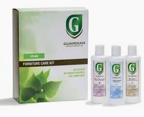 Gd-nw-1p03c Guardian Three Product Furniture Care Kit Fabric Leather Wood Brand New