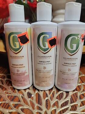 Gdrmbc6004a Guardian 3pk- Surface Prep 8 Fl. Oz. Bottle For Wood And Lacquer Furniture