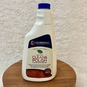 Guardsman 041758046117 Clean And Polish Wood Furniture 16oz Woodland Fresh Iv Sunblock Refill