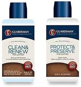 8541814740 Guardsman Leather Care Bundle Cleaner And Protector