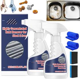 Gugliet 744110581430 Highly Concentrated Steel Rust Remover 2026 Upgraded Multipurpose