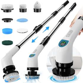 Guteran 081904588887 Electric Spin Scrubber Cordless Cleaning Brush With 10 Tools