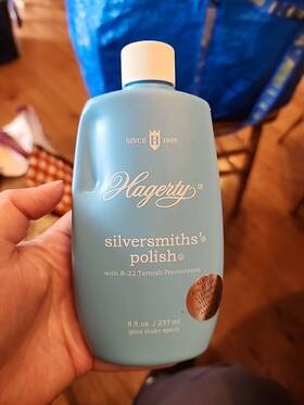 Hagerty 011130100805 Silversmiths Polish Professional Silver Cleaner Tarnish Remover 8oz New