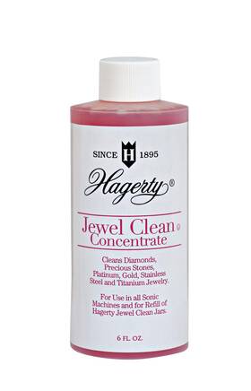 Hagerty 011130165064 Jewel Clean Concentrate - Ultrasonic Jewelry Cleaner Liquid Solution Gold And