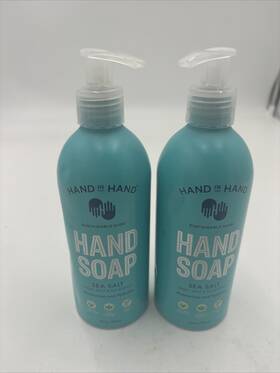 Hand In 858958006793 Liquid Soap Sea Salt 10 Fl Oz 2 Pack Free Shipping