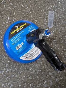 Harbor Freight 792363572026 New 25 Ft Drill Powered Drain Auger Sewer Snake Cleaner